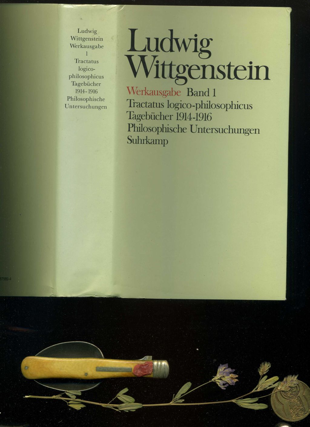 Ludwig Wittgenstein. Werkausgabe in 8 Bänden. Nur Band 1