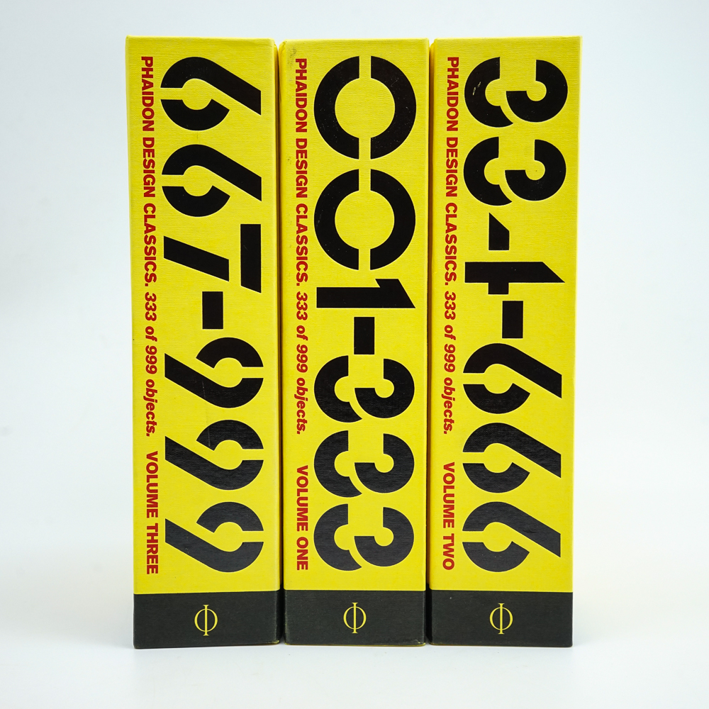 Phaidon Design Classics Vols I-III (Complete 3 Volume Set) by Anon