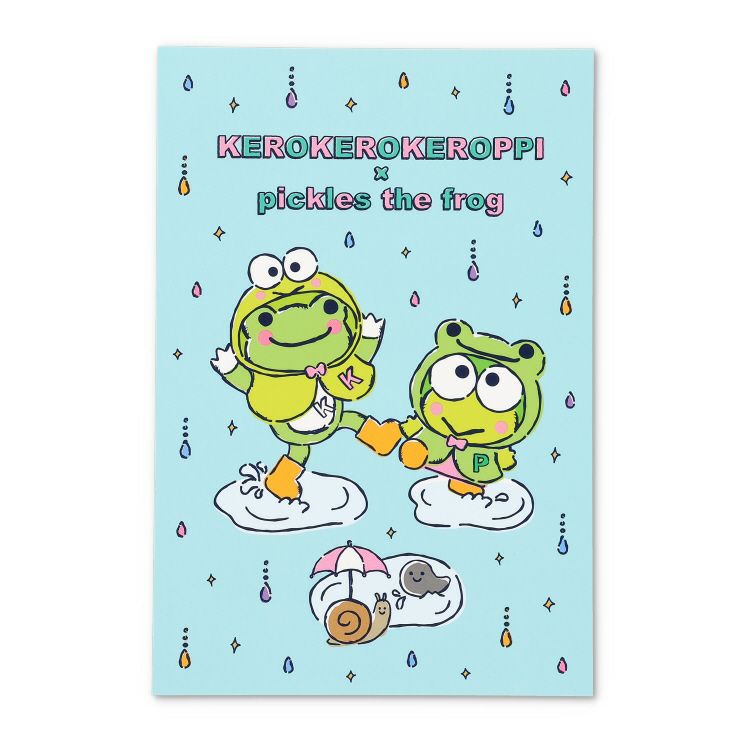 かえるのピクルス】けろけろけろっぴ×かえるのピクルス ポストカード