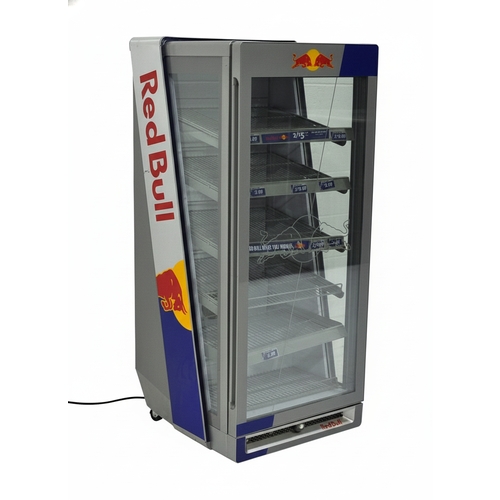 Used GDC Large Red Bull Merchandiser Cooler | SKU 264746 SOLD