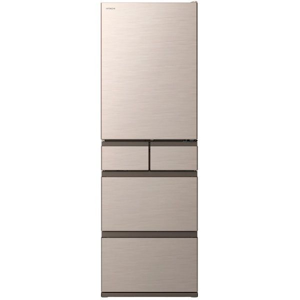 日立 R-HWS47S(N) ライトゴールド [冷蔵庫(470L・右開き)] | 激安の