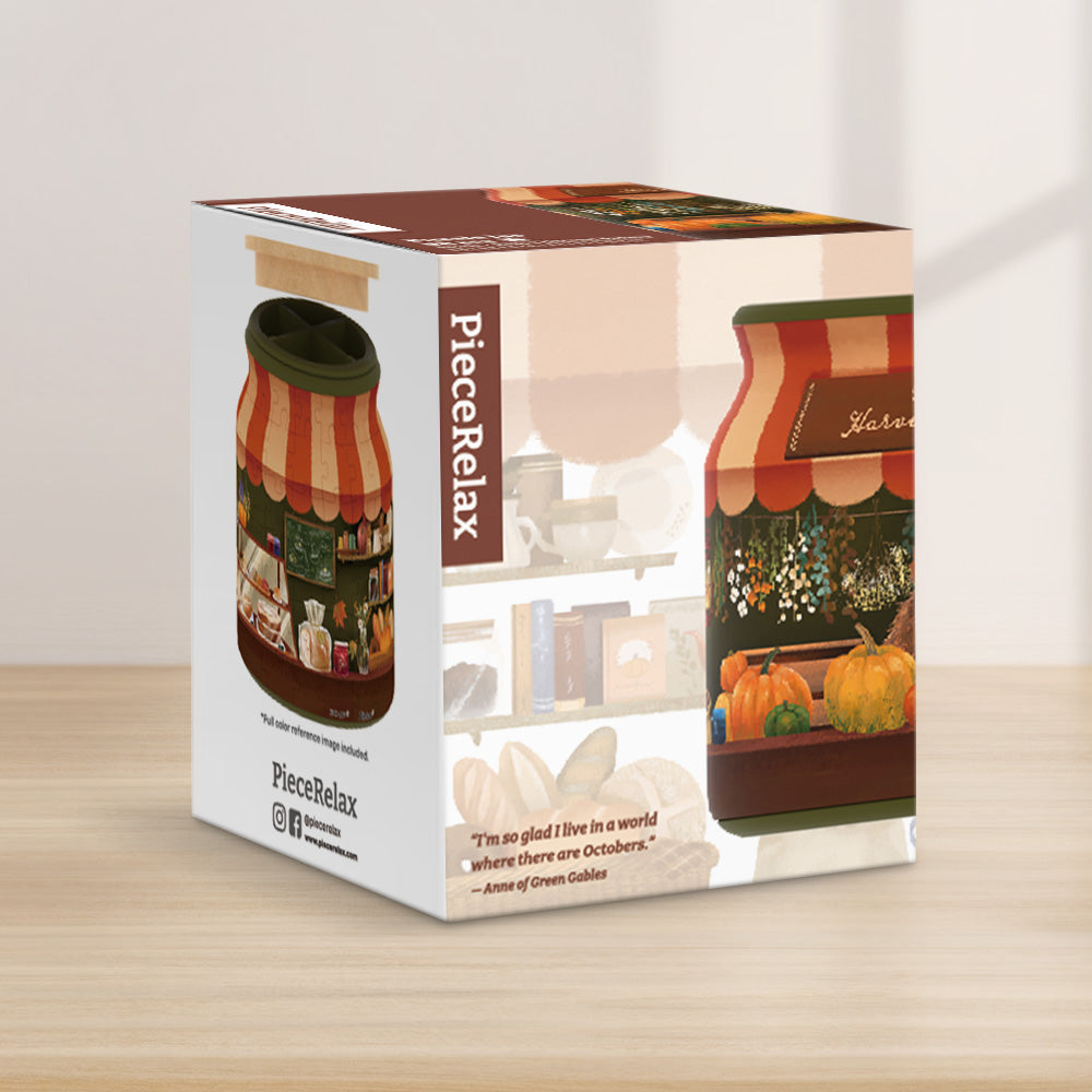 PieceRelax - BB1038 - Puzzle Jar - Bear's Harvest Bakery