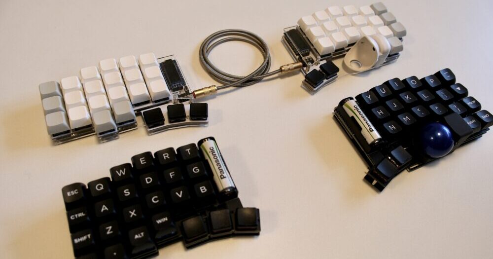 トラックボール一体型分割キーボード【keyball 44】レビュー | ぴろ