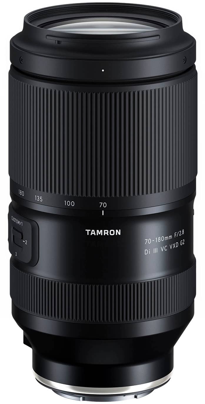 Tamron 70 180mm F/2.8 Di III VC VXD G2 for Sony E Mount Black