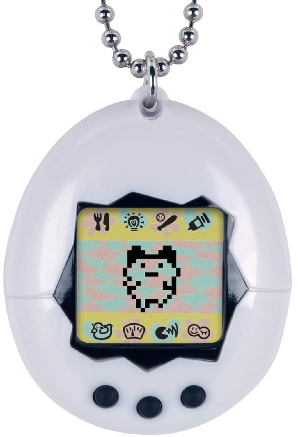 Bandai America Original Tamagotchi, White with Black Collectibles