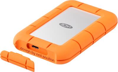 LaCie Rugged Mini SSD 2TB Solid State Drive USB 3.2 Gen 2x2