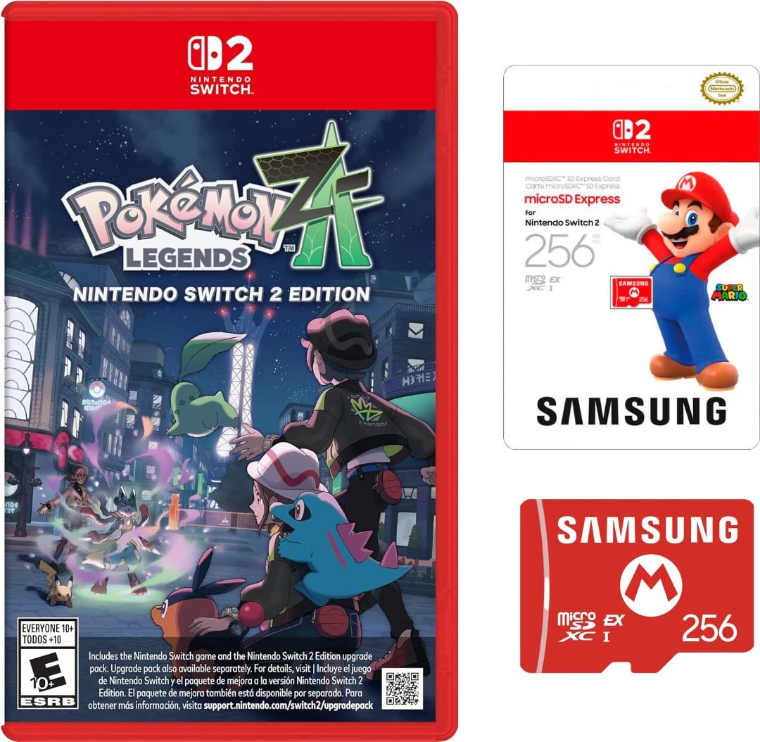 Pokémon Legends: Z A – Nintendo Switch 2 Ed Samsung microSD