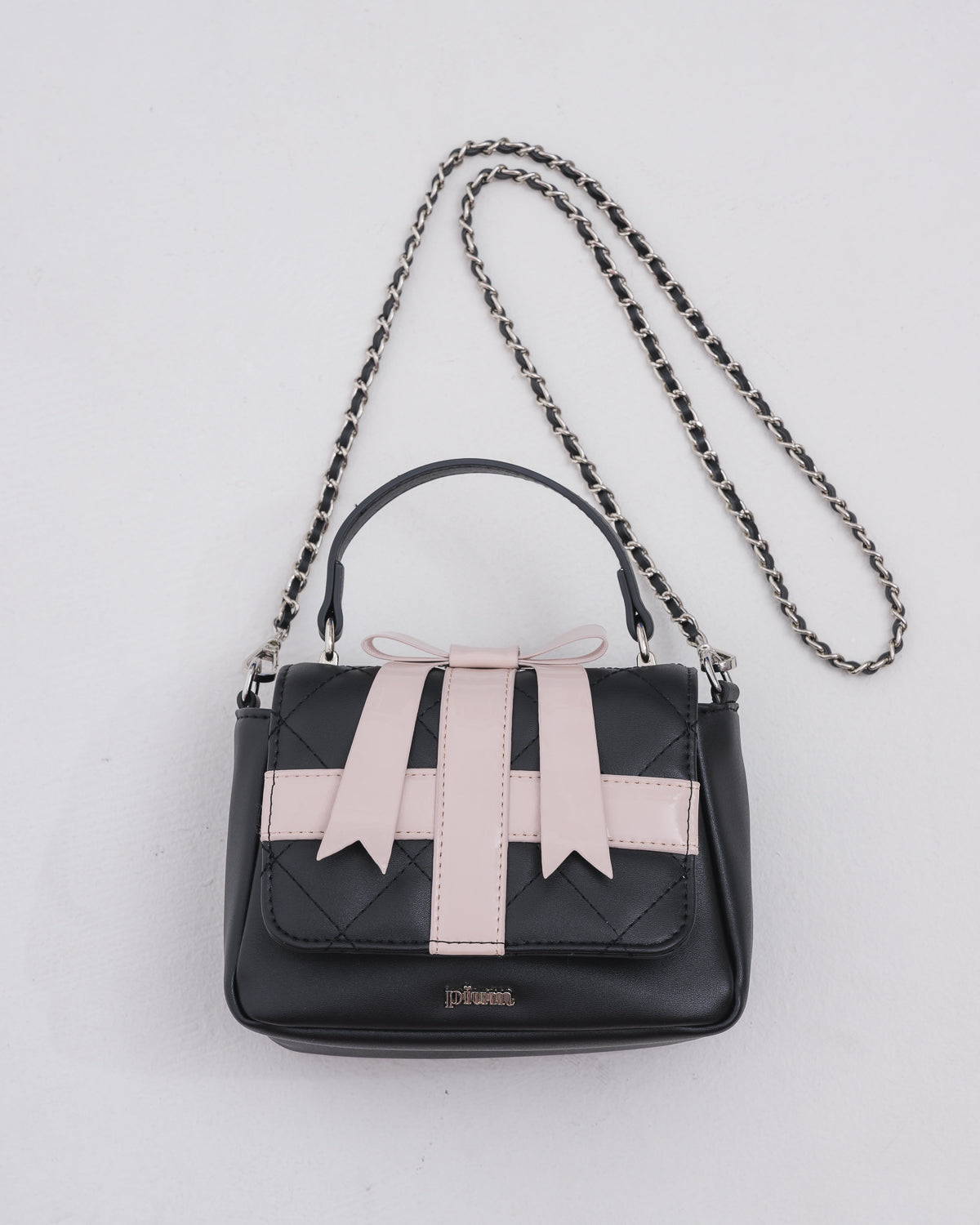 プレゼントリボンキルティングミニバッグ – pium