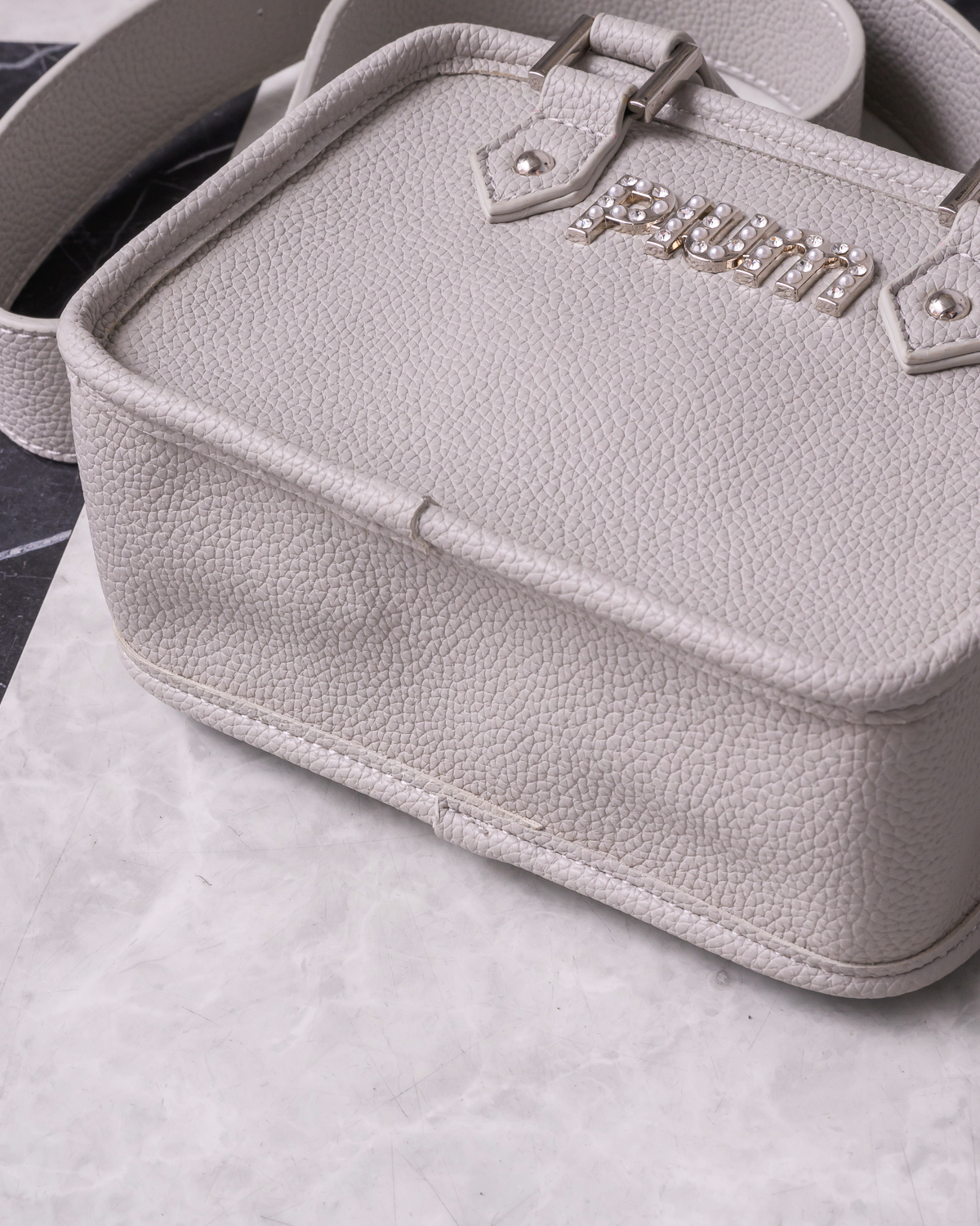 ハートポーチ付きミニボストンバッグ – pium