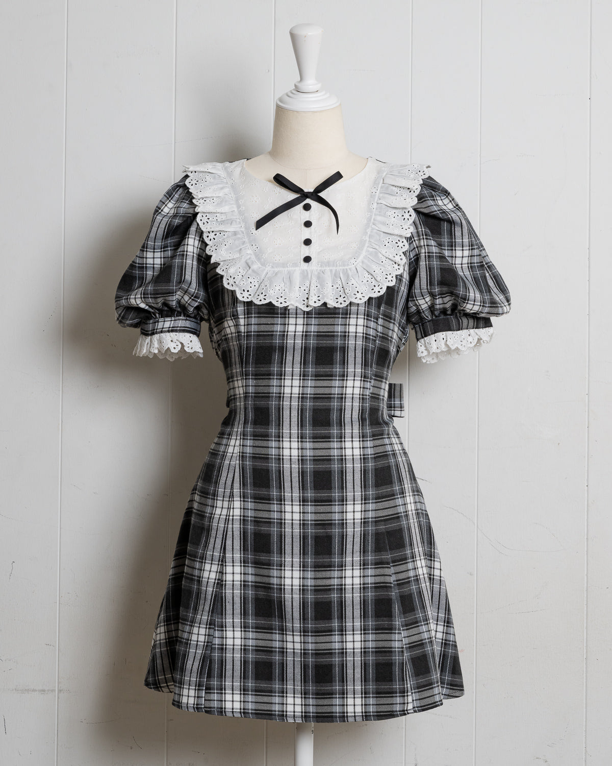 コットンレースドーリーカフェワンピ – pium