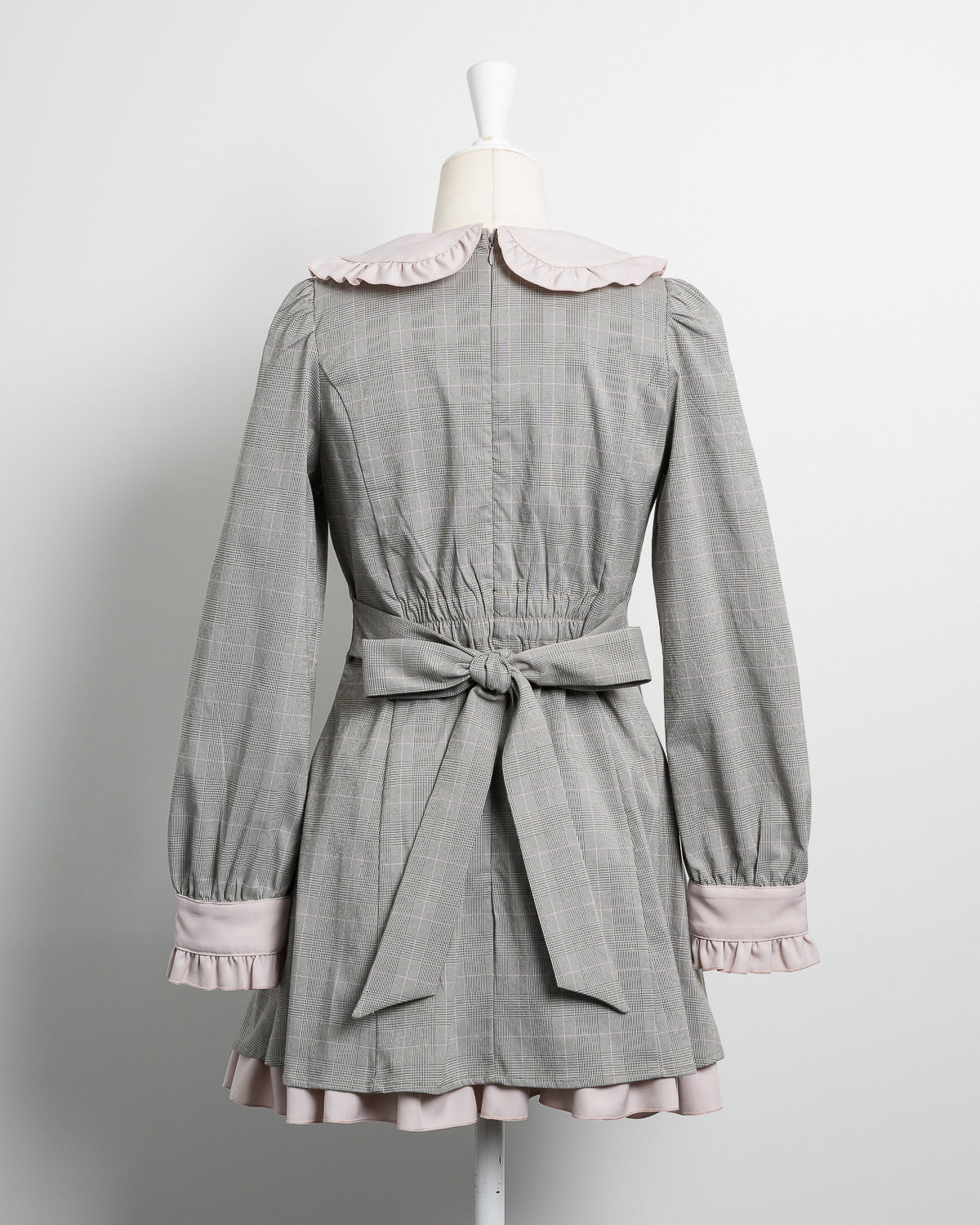 スクエアフリルリボンドーリーワンピース – pium