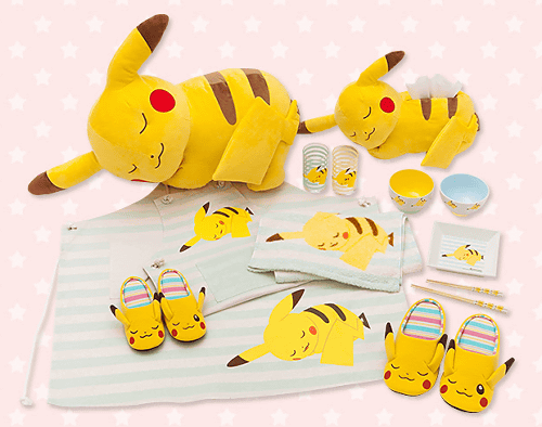おねむりピカチュウ」のグッズが発売、予約開始。ぬいぐるみ