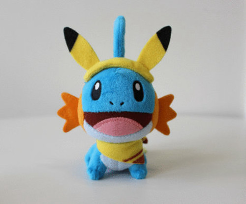 メタモンピカチュウ、ピカチュウっぽいヌメラやミズゴロウのマスコット