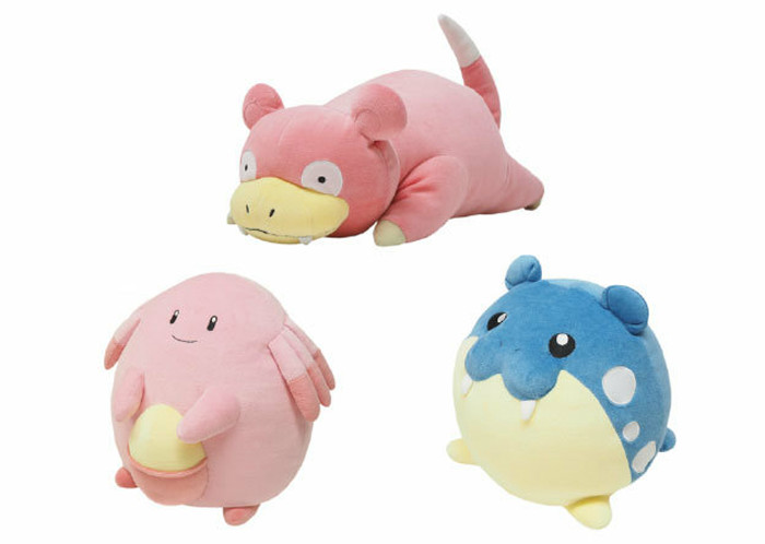 ポケモン もちふわクッション第3弾に、ヤドン、ラッキー、タマザラシ