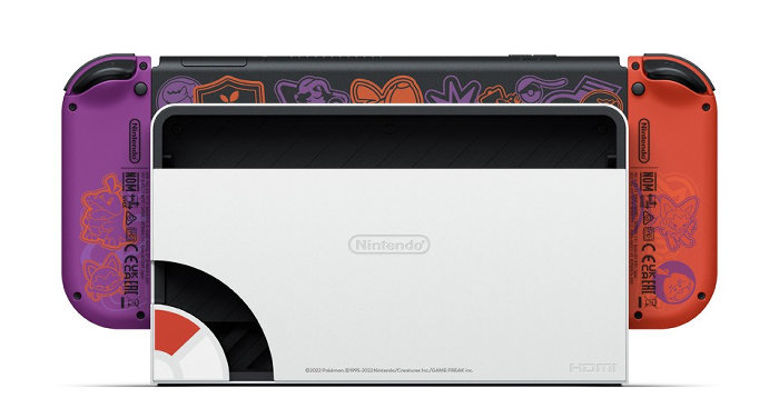 Nintendo Switch（有機ELモデル） スカーレット・バイオレット