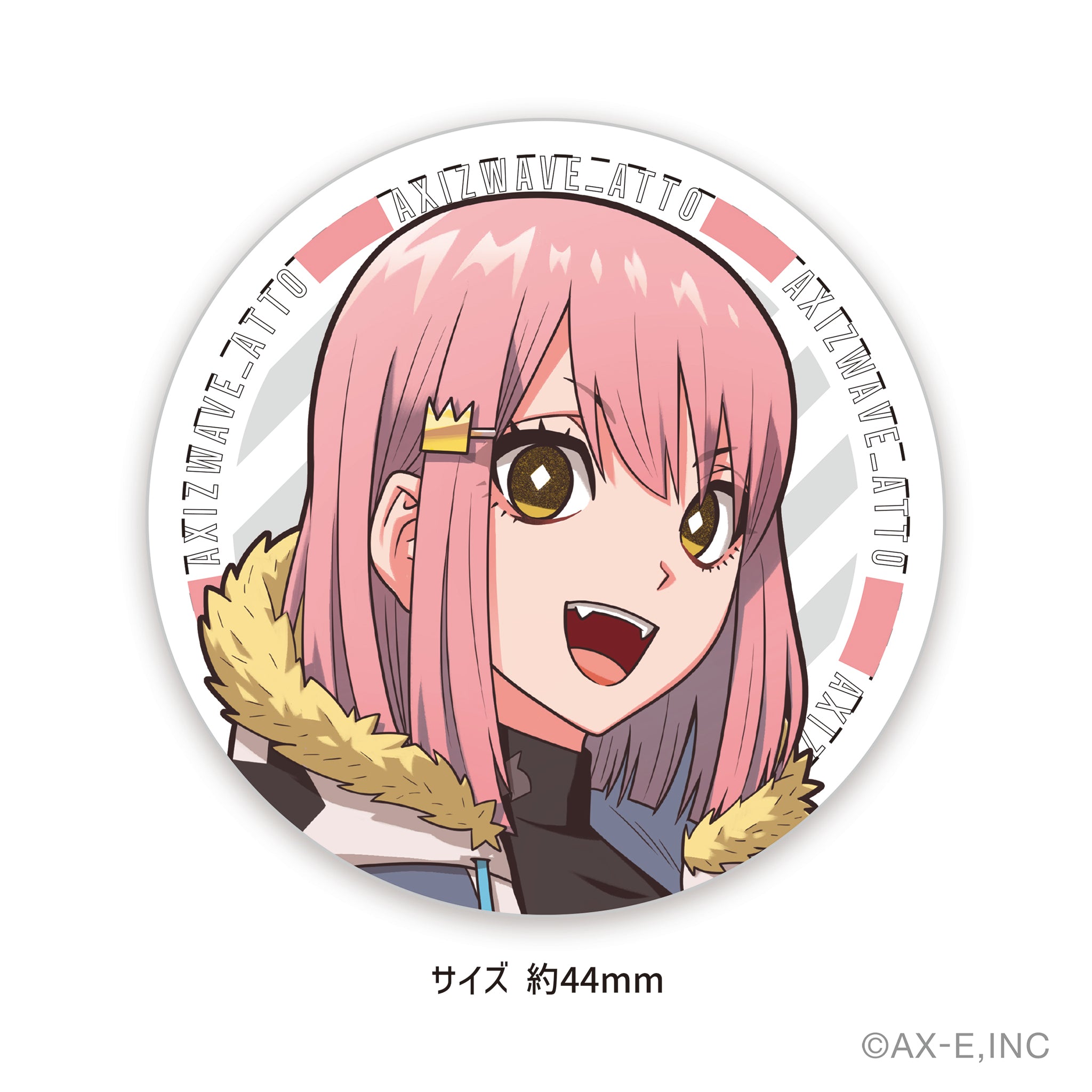 缶バッジ】AXIZ 缶バッジ（Atto）