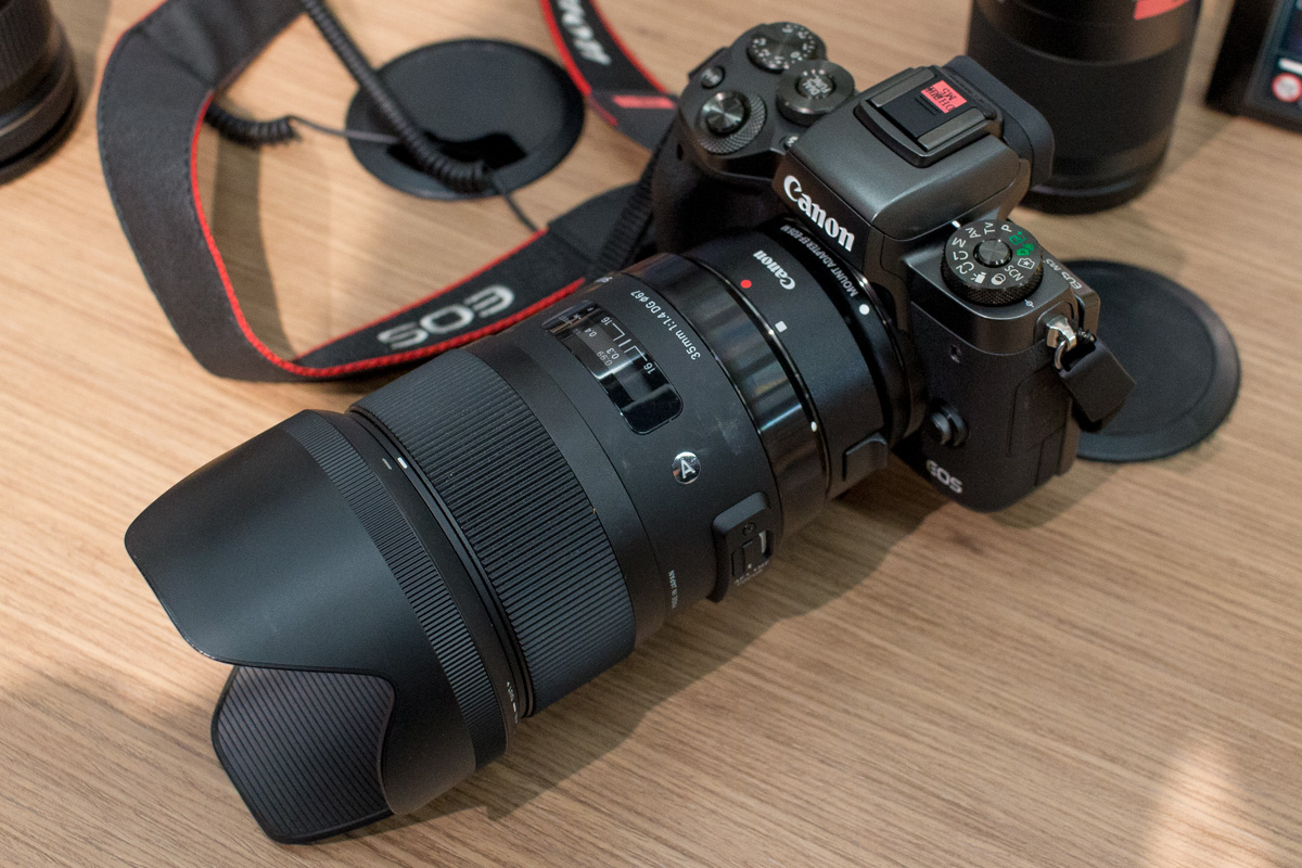 EOS M5でマウントアダプター経由のEF-Sレンズを使う。 | ぽちろぐ