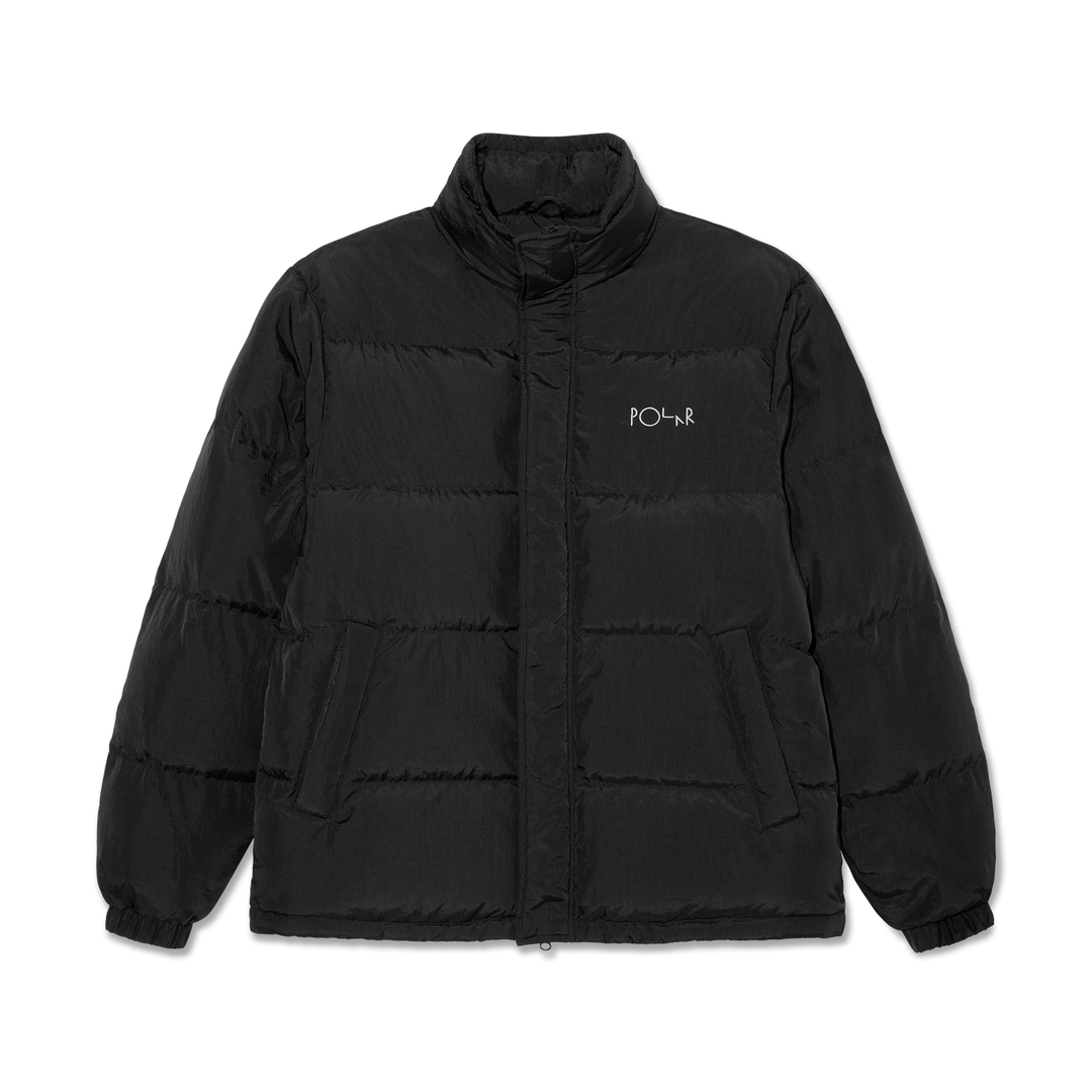 Basic Puffer - Black – Polar Skate Co.