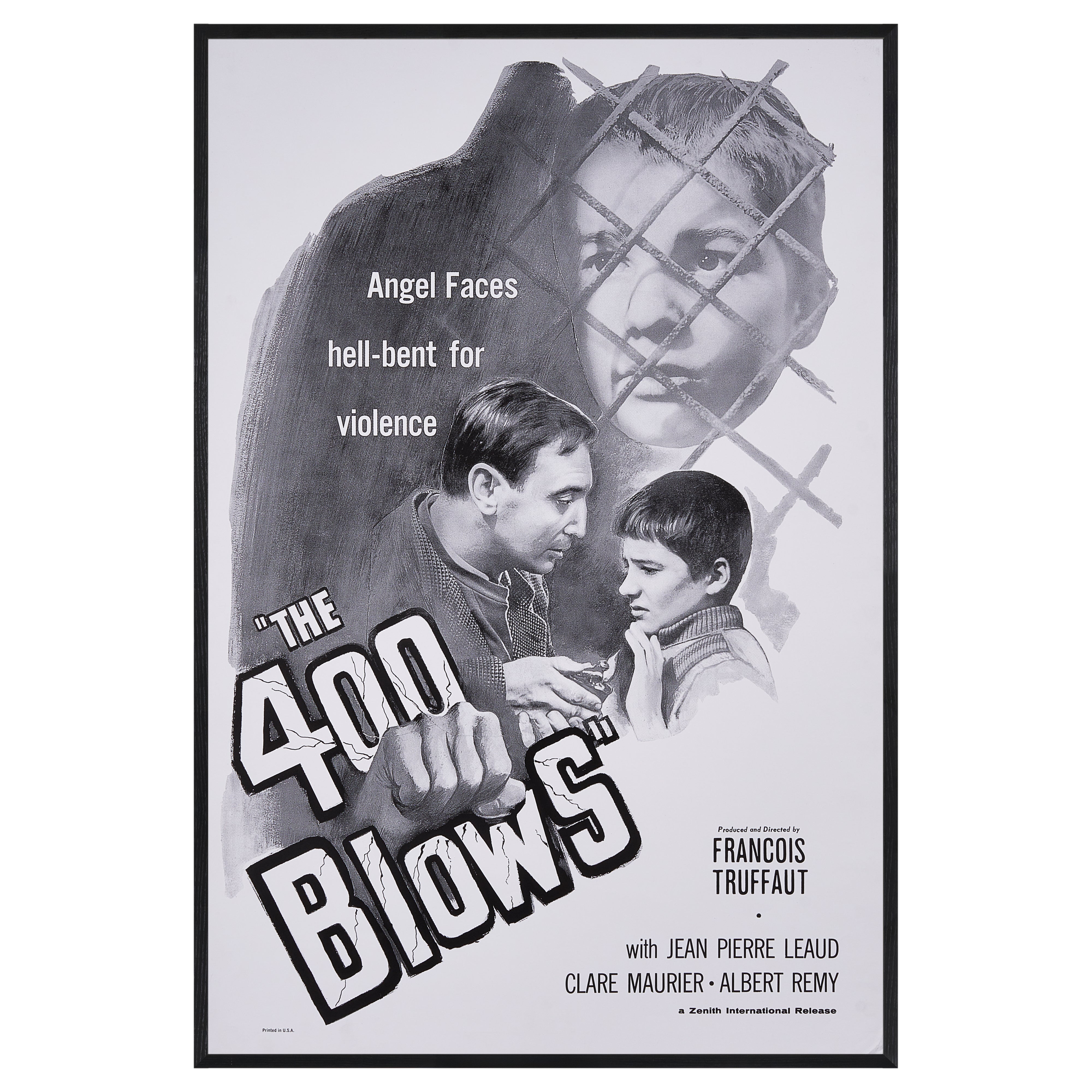 限定5枚】The 400 Blows（大人は判ってくれない） 1959 - Printed in