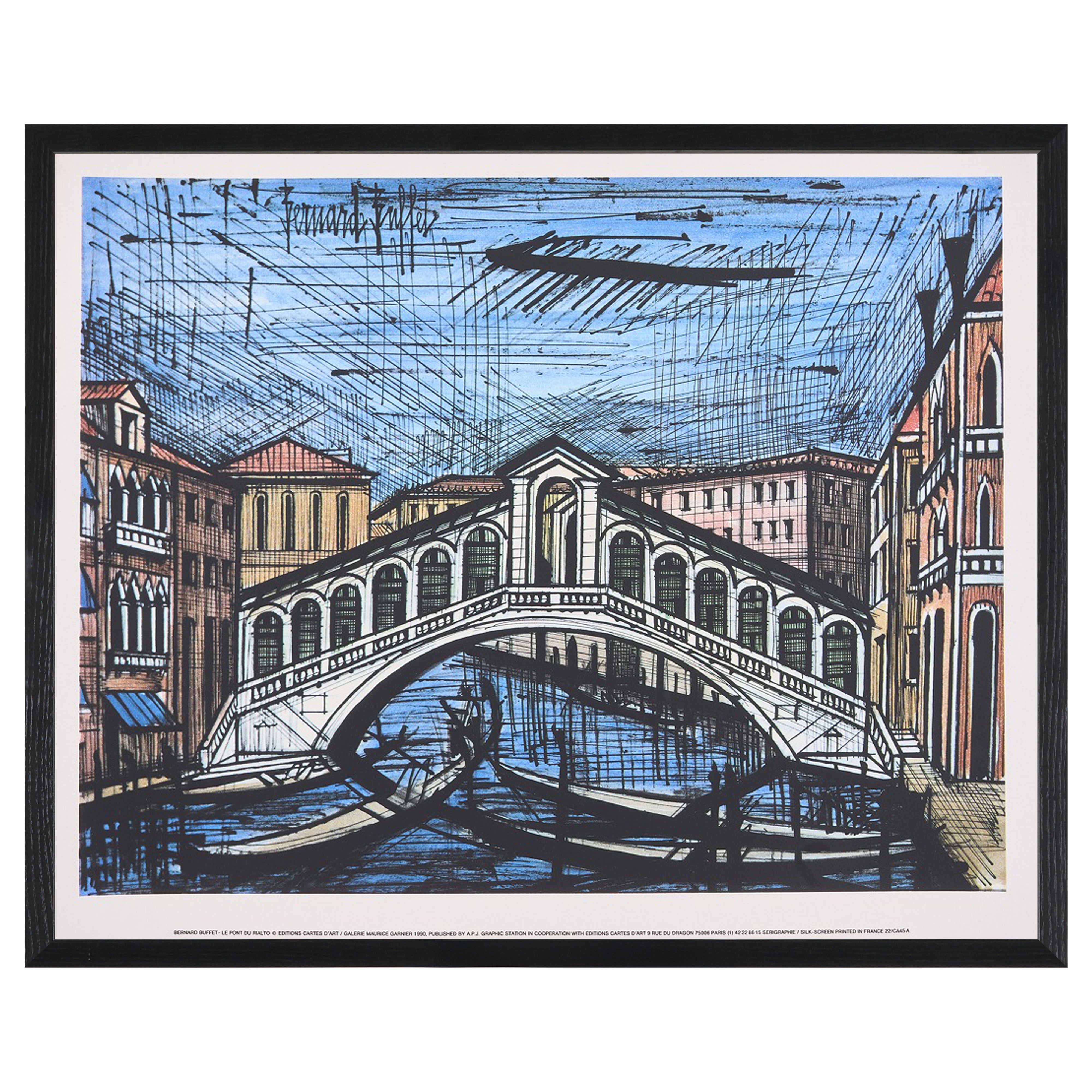 限定10枚】Le Pont du Railto 1986 - printed in 1990 / ベルナール