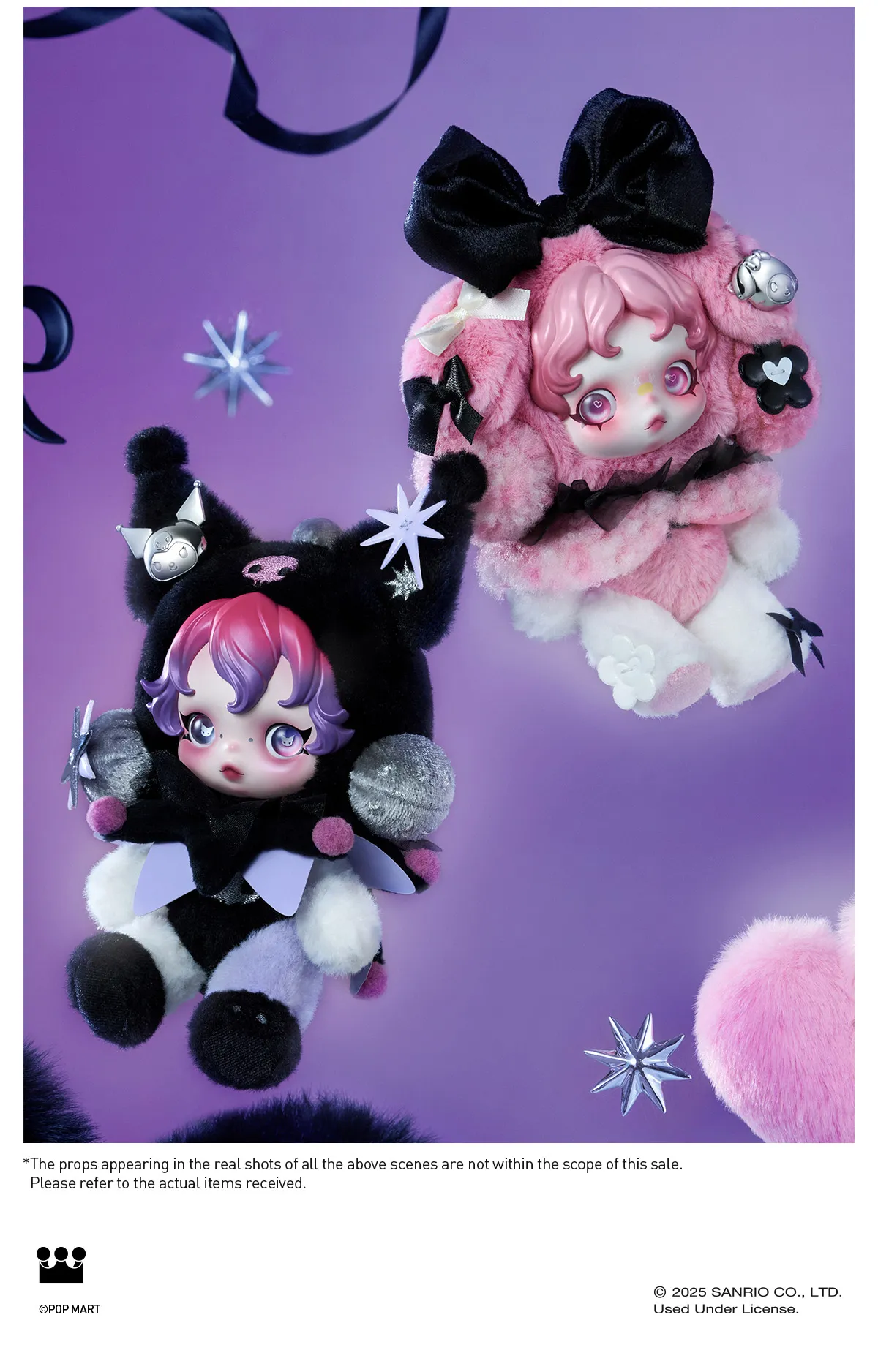 SKULLPANDA × KUROMI MY MELODY Plush