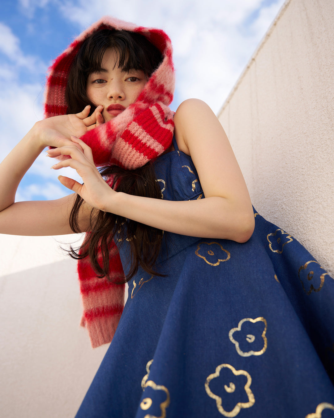 オーガンジーオフショルダー poppy あさぎーにょ オーガンジーオフ