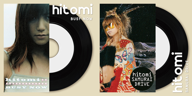 デビュー30周年を迎えたhitomi、アナログレコード「SAMURAI DRIVE