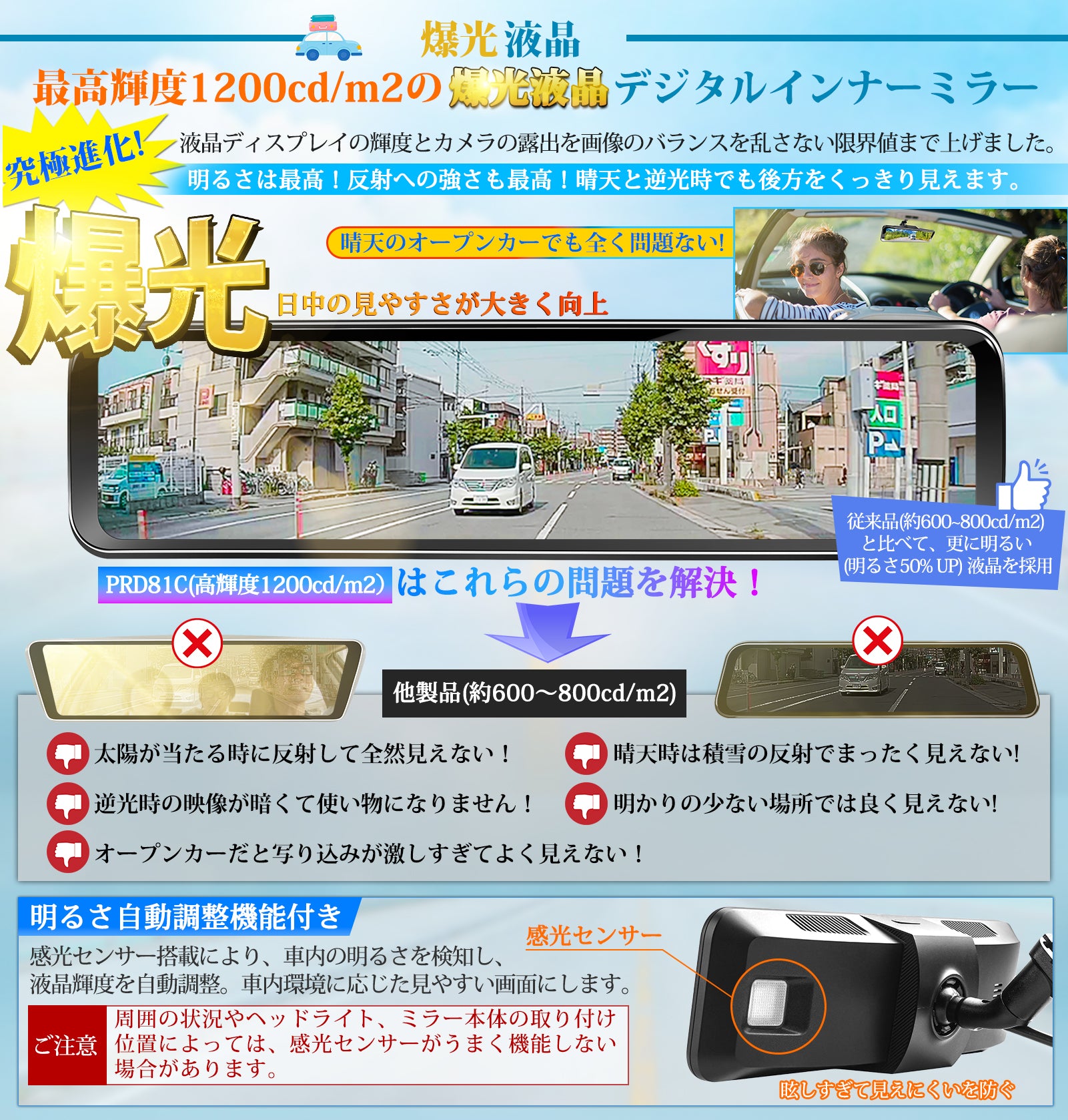 PRD81・PRD81C 純正交換型ドライブレコーダー – PORMIDO