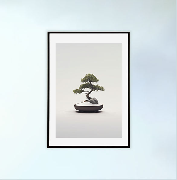 セレーネ盆栽のアートポスター:serene_bonsai_2585 通販