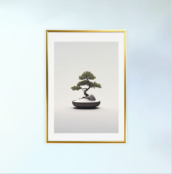セレーネ盆栽のアートポスター:serene_bonsai_2585 通販
