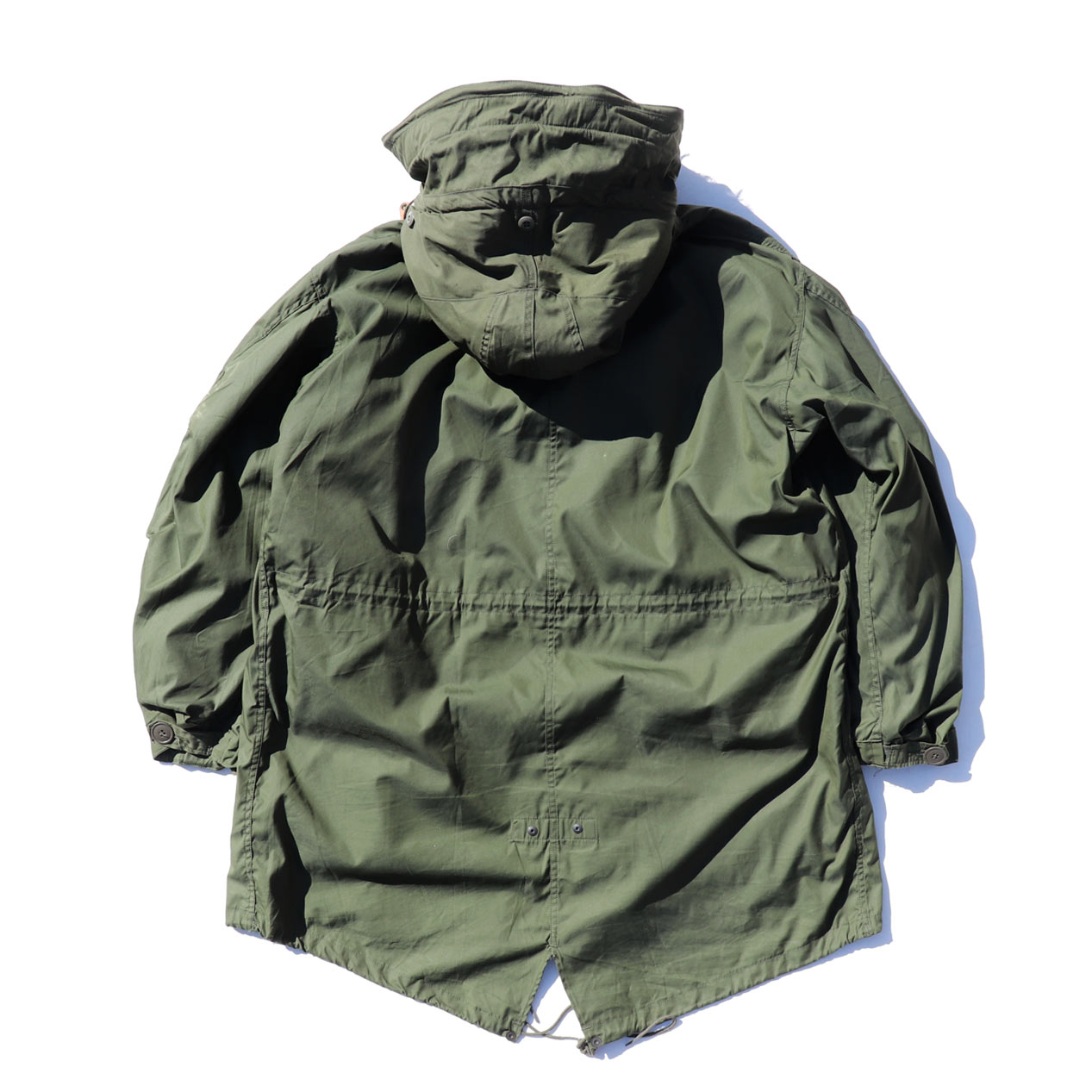 POST JUNK / 80's U.S. ARMY M-65 Fishtail Field Parka Full Set [NOS