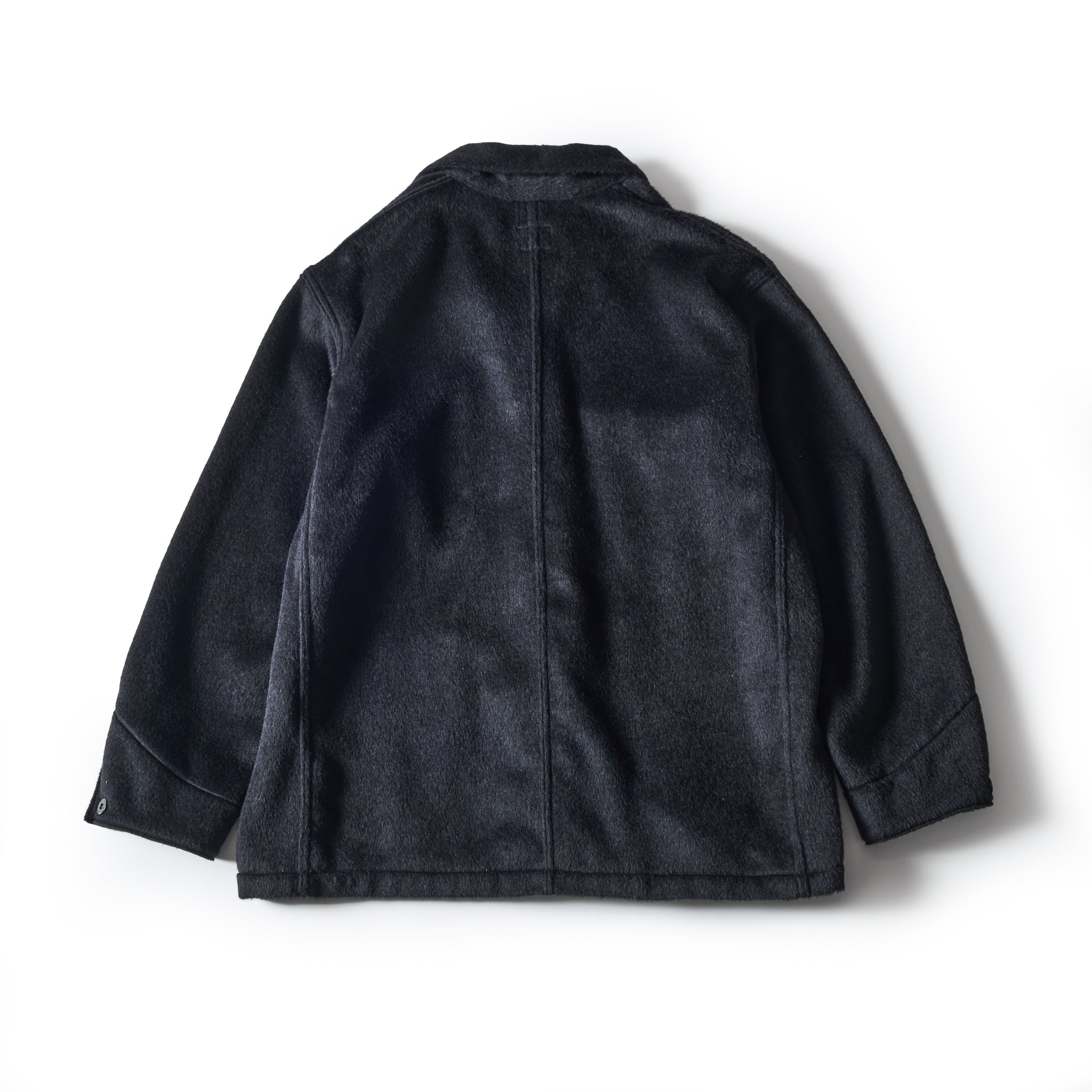 1103-AMB Polarfleece Jacket (trashed wool version) : alpaca mohair (S