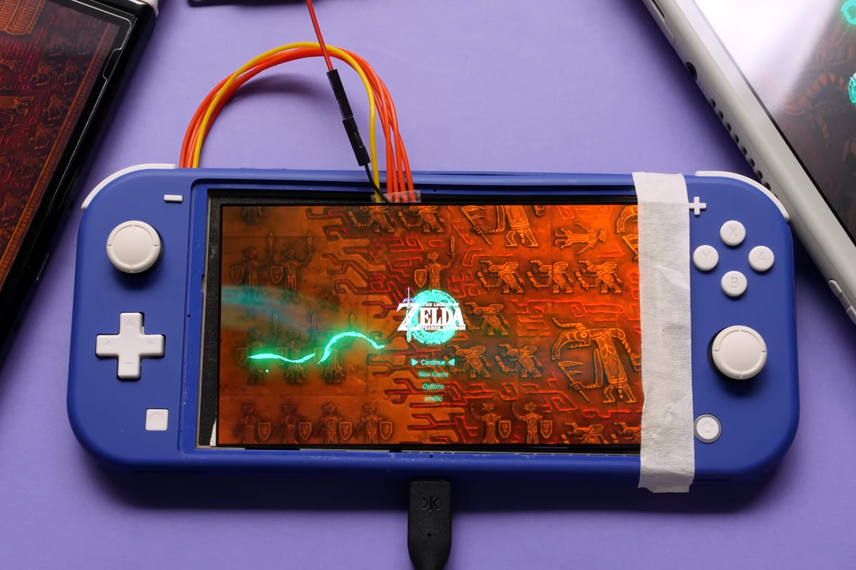 This DIY kit gives you the Switch Lite OLED that Nintendo hasn't