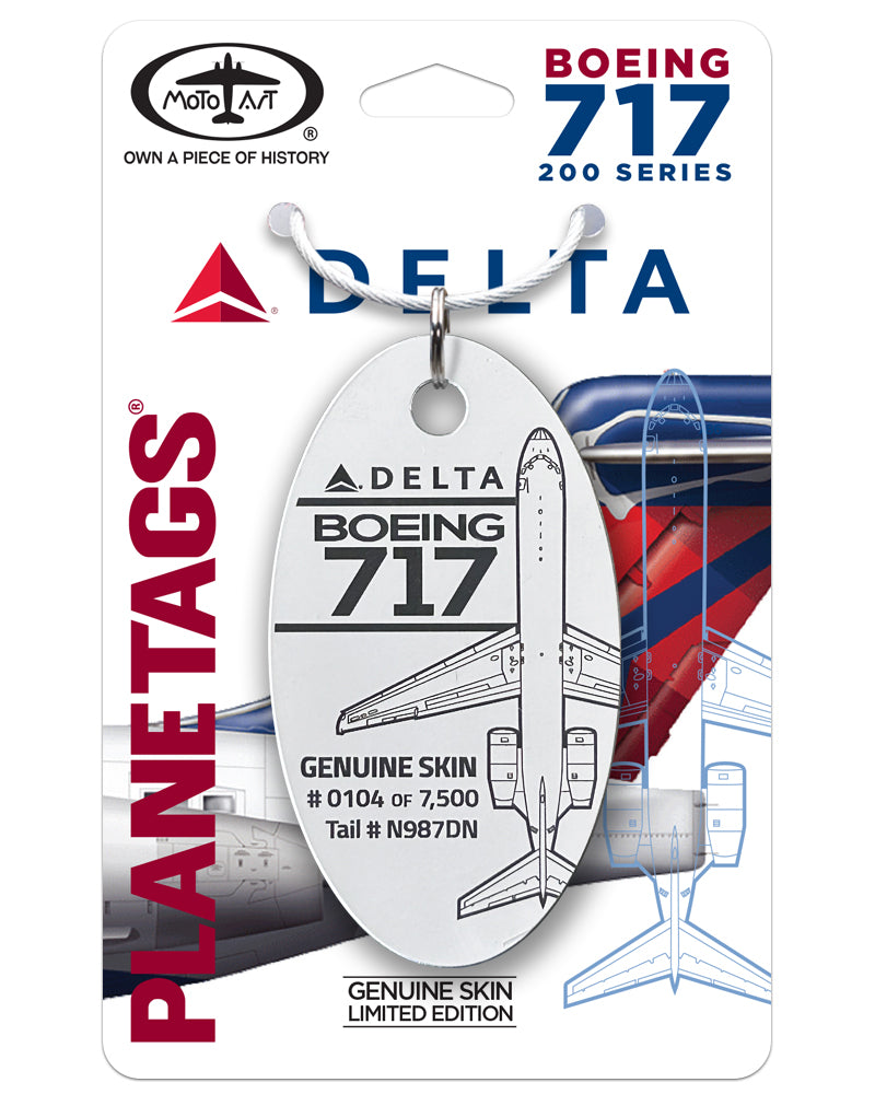 DELTA® 717-23S-N987DN – MotoArt PlaneTags