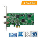 内蔵型 マルチ TV チューナー搭載 4ch 同時に視聴・録画できる TV