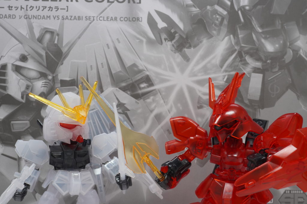 イベント限定】EXスタンダード νガンダム vs サザビー セット[クリア