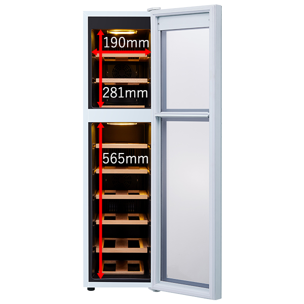 18ボトル BWC-018P(W) | ワインセラー PlusQ（プラスキュー）公式サイト