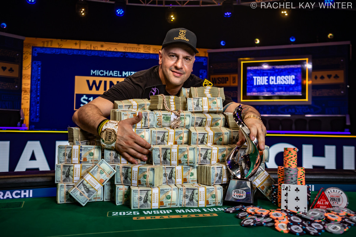 Michael Mizrachi Wins 2025 WSOP Main Event ($10,000,000) | PokerNews