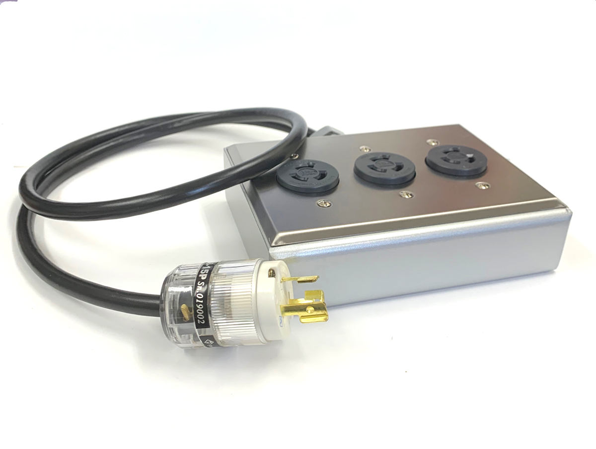 200V専用、WATTGATE シールド重鉄タップ！