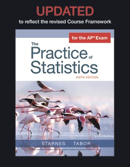 UPDATED Version of The Practice of Statistics, 6th Edition | BFW