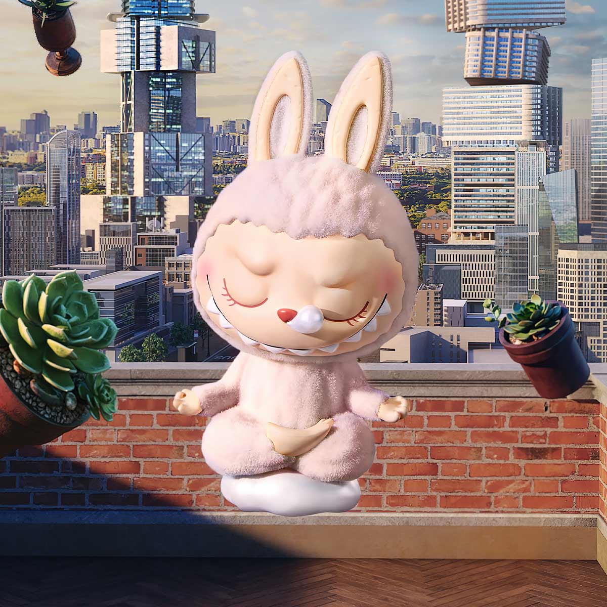 THE MONSTERS Lazy Yoga Series Figures - POP MART (Japan)