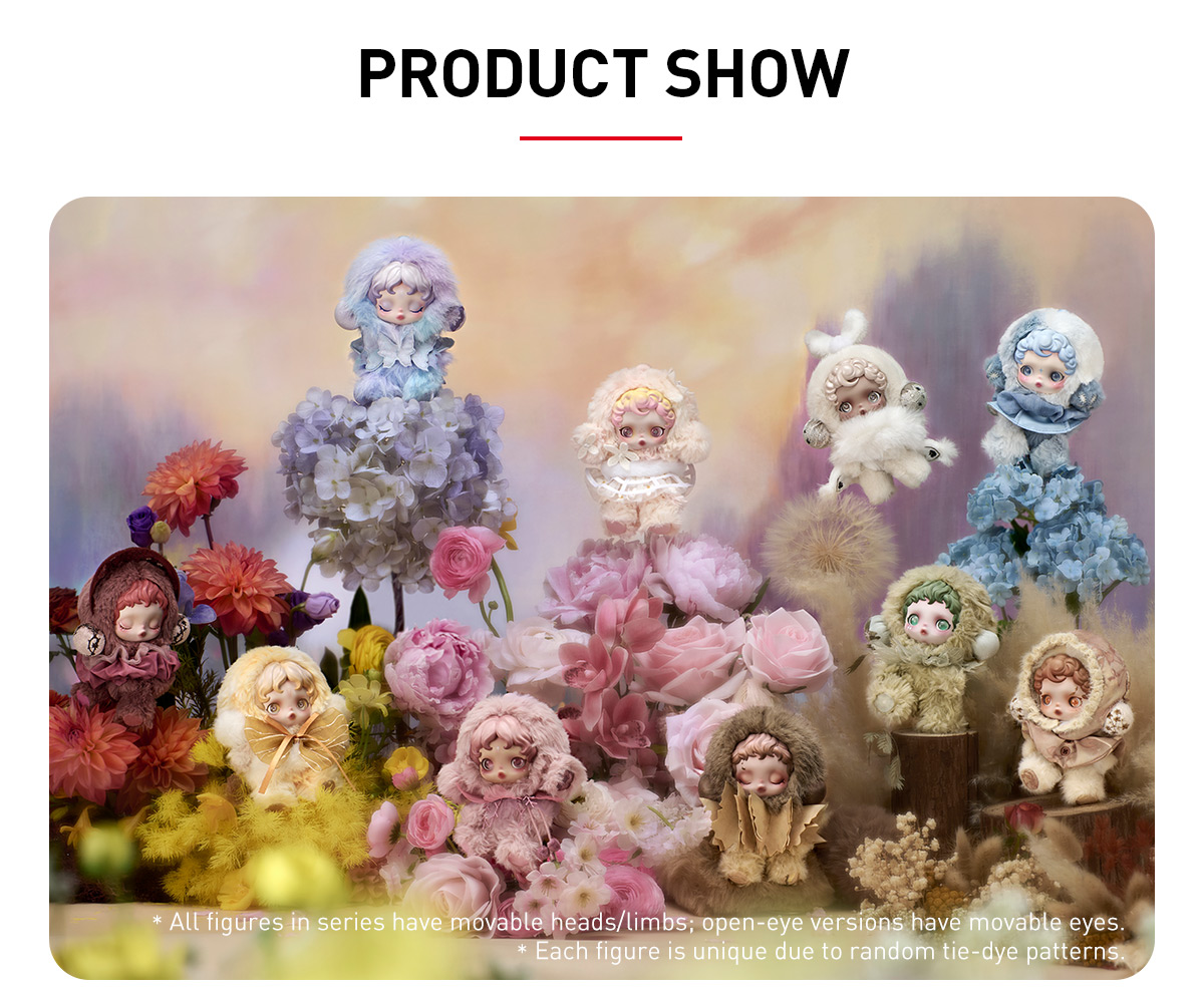 POP NOW:SKULLPANDA L'impressionnisme Series Plush Doll - POP MART