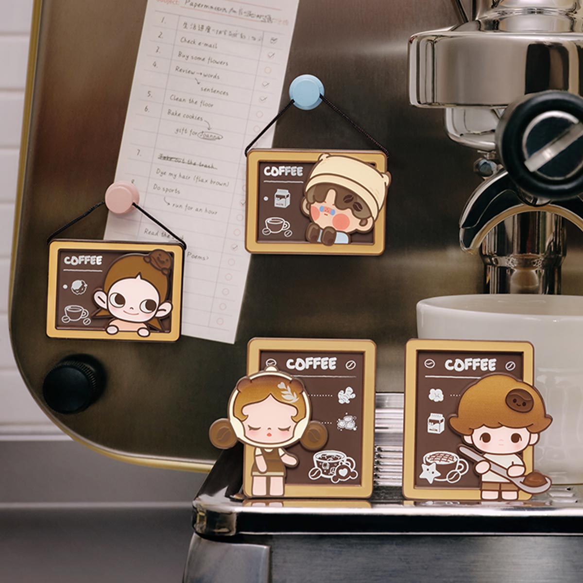 POP BEAN Coffee Factory Series-Fridge Magnet - POP MART (Japan)