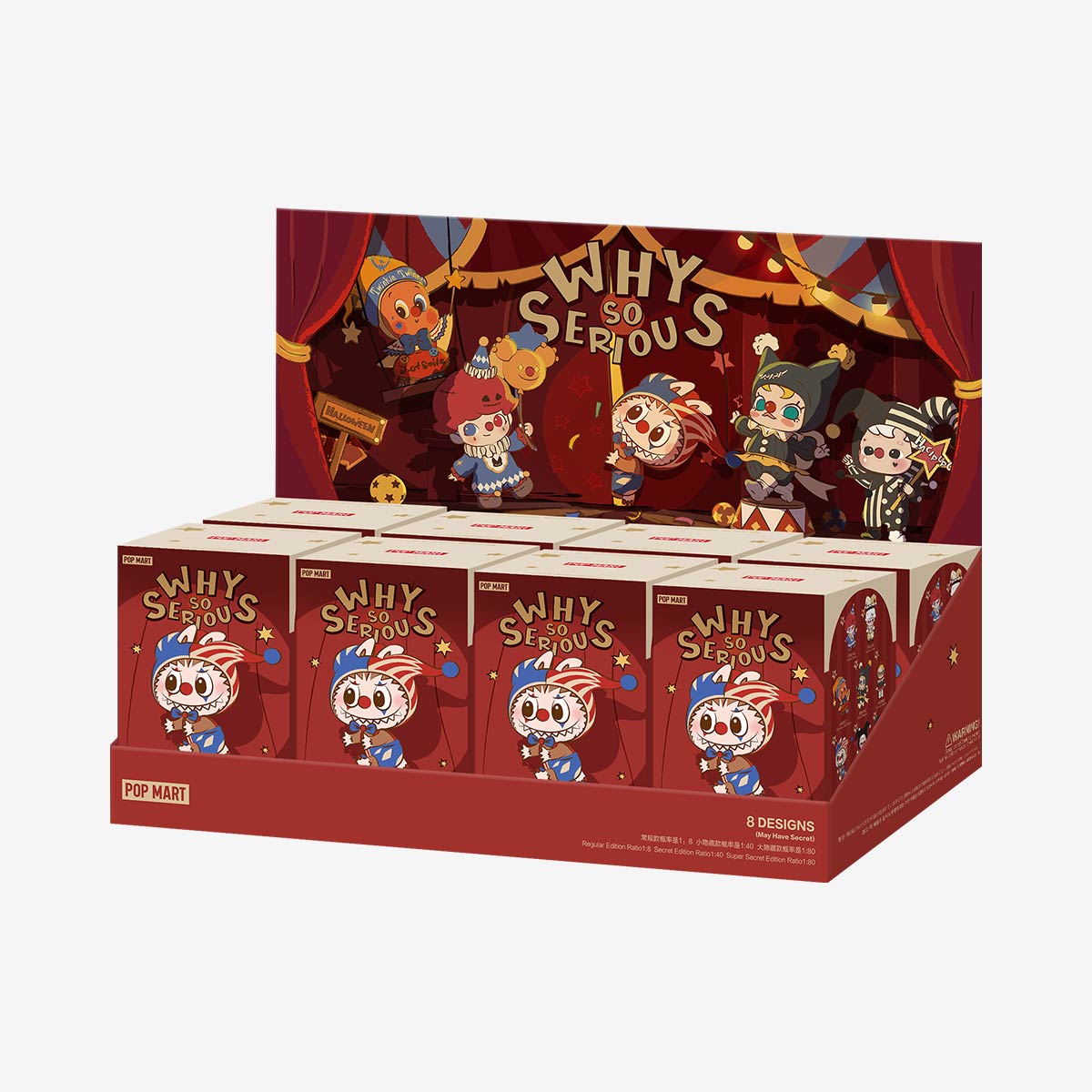 WHY SO SERIOUS SERIES-CRYBABY Vinyl Plush Blister Pack - POP MART