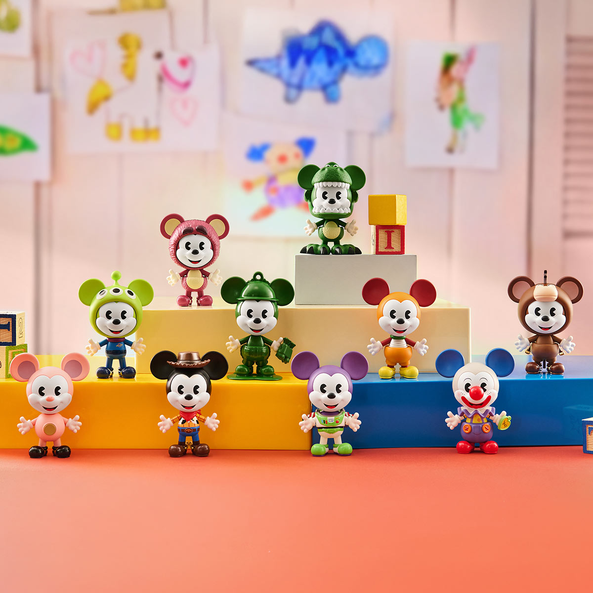 Disney Mickey Remixed: Mickey Meets Pixar シリーズ - POP MART (Japan)