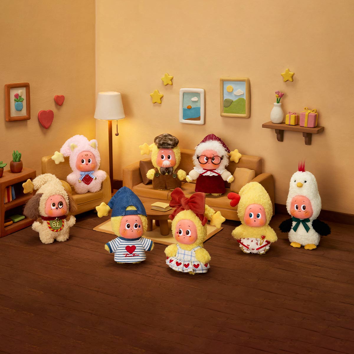 Twinkle Twinkle Crush On You シリーズ ぬいぐるみペンダント - POP