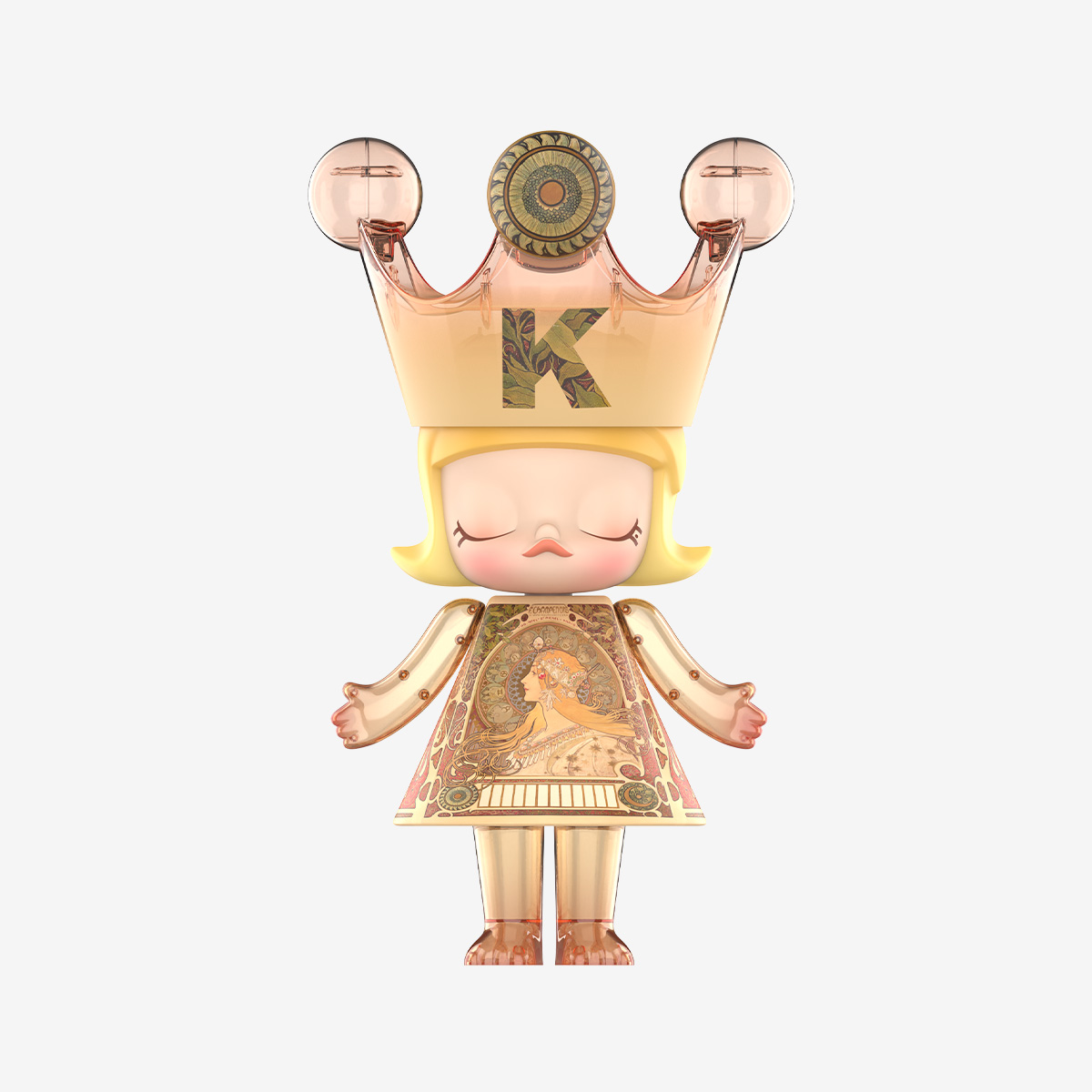 MEGA ROYAL MOLLY 400% Mucha·Zodiac | MEGA Collection - POP MART