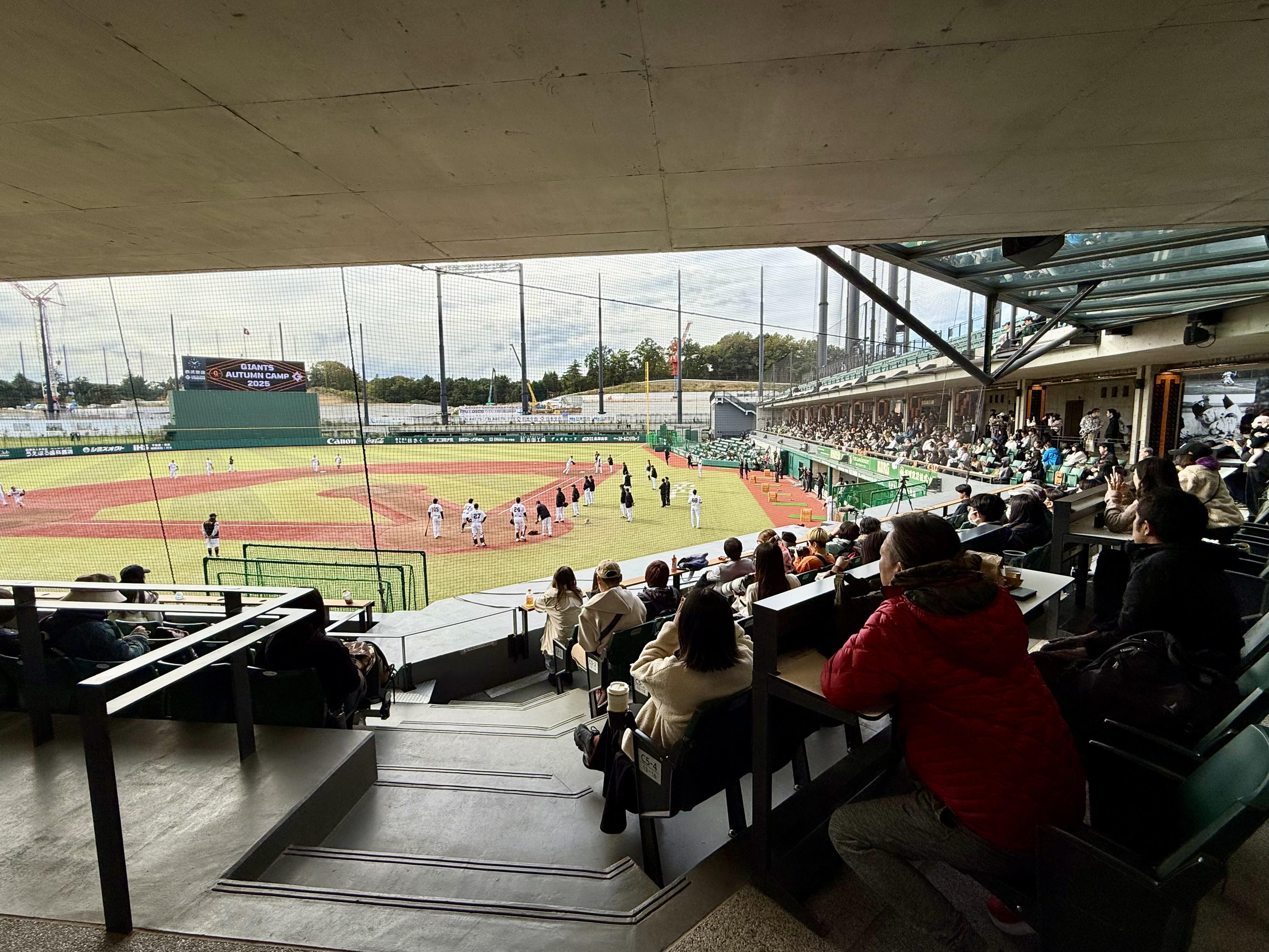 キャンプ初日に1,442人が来場～Gタウン | 読売ジャイアンツ（巨人軍