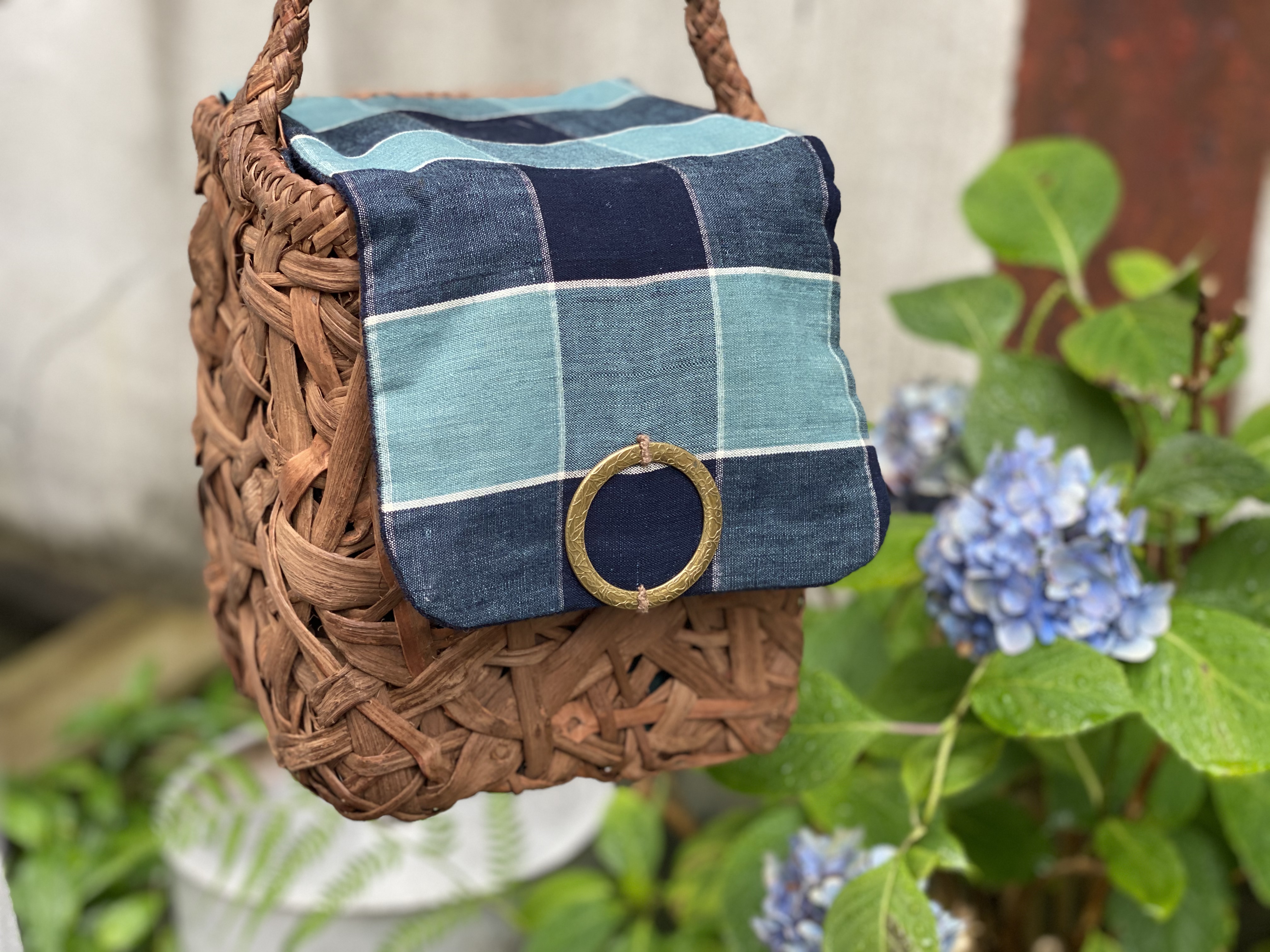 群馬県産山葡萄カゴバッグ＜乱れ編み＞ | tells market（テルズ