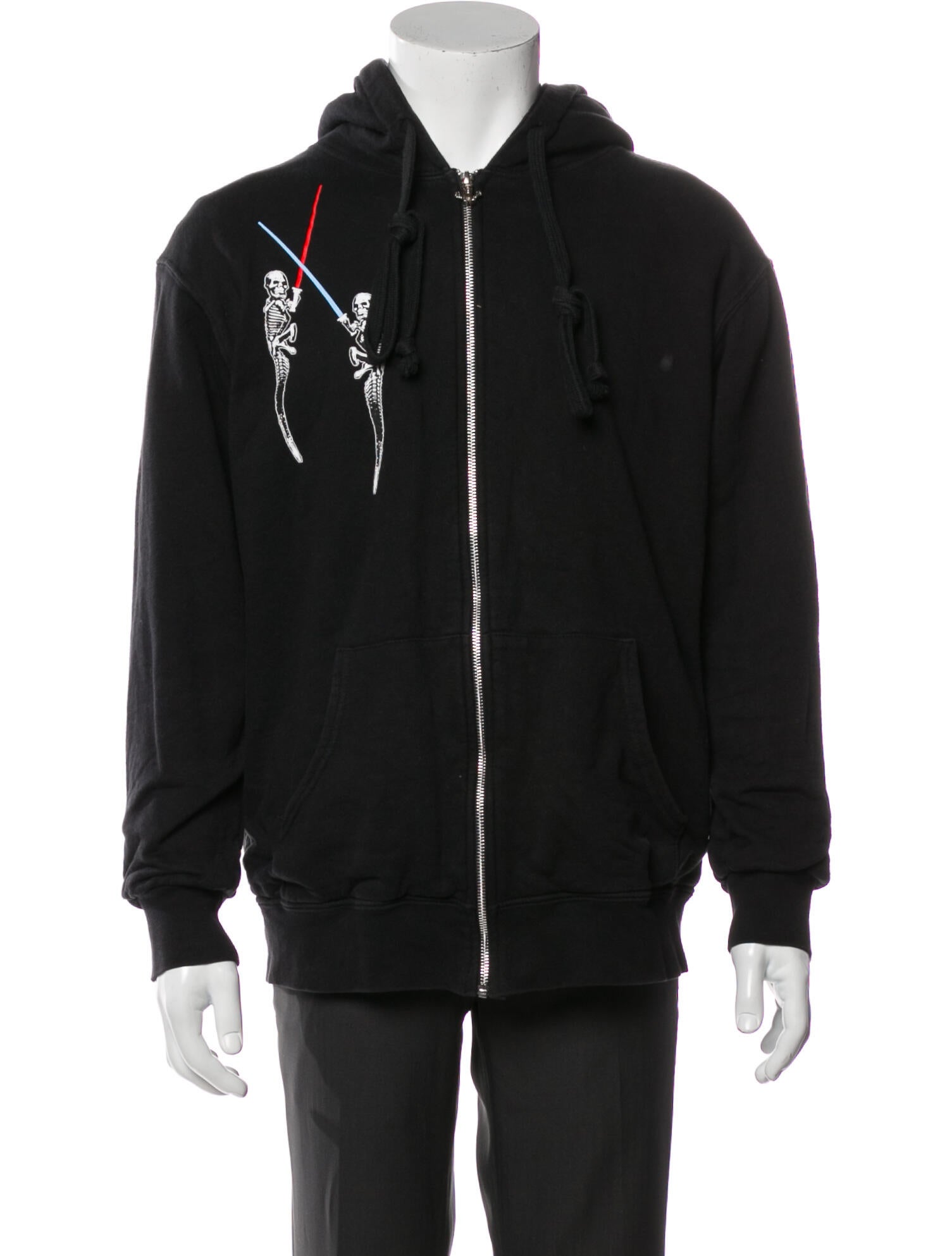 Chrome Hearts x Joe Foti Graphic Print Hoodie - Black Sweatshirts